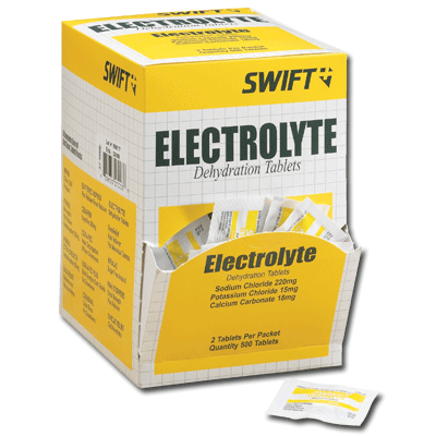 Electrolyte Tablet Swift First Aid