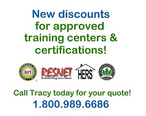 Discounts for approved training centers & ceritfications