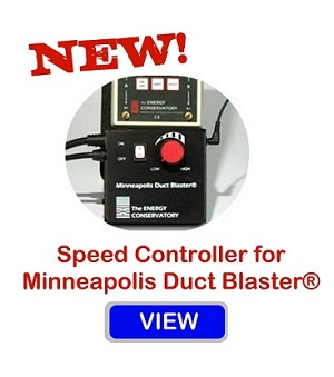 NEW Duct Blaster Controller from TEC!