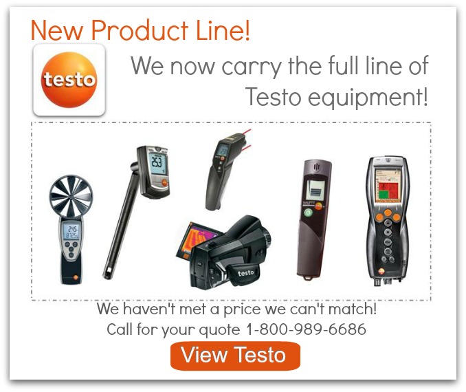 New Testo Equipment