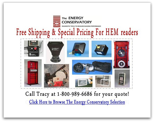 The Energy Conservatory, free shipping & low prices!